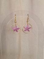 Boucles d'oreilles étoile