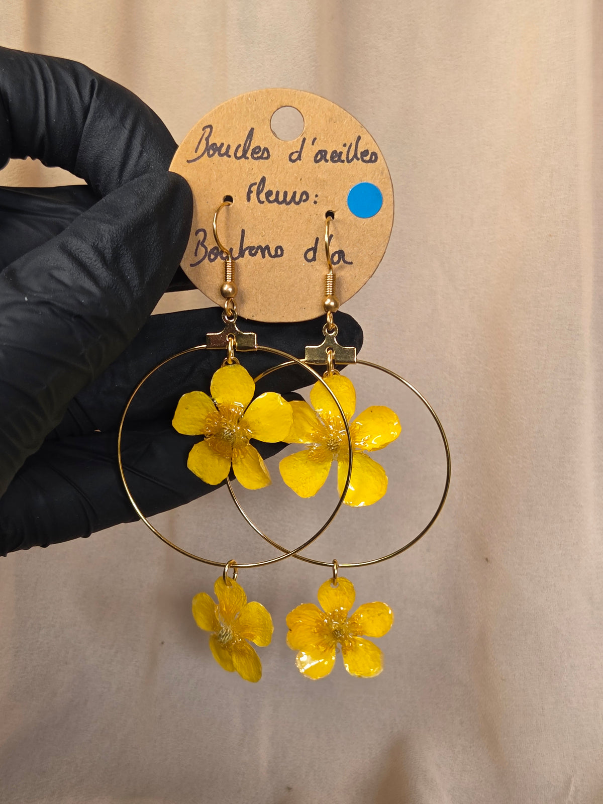 Boucles d'oreilles nébuleuse