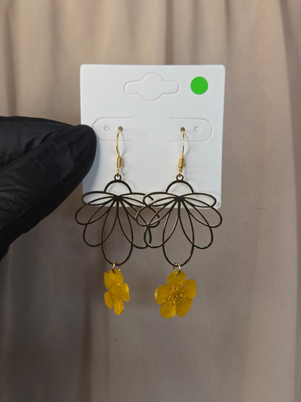 Boucles d'oreilles astre