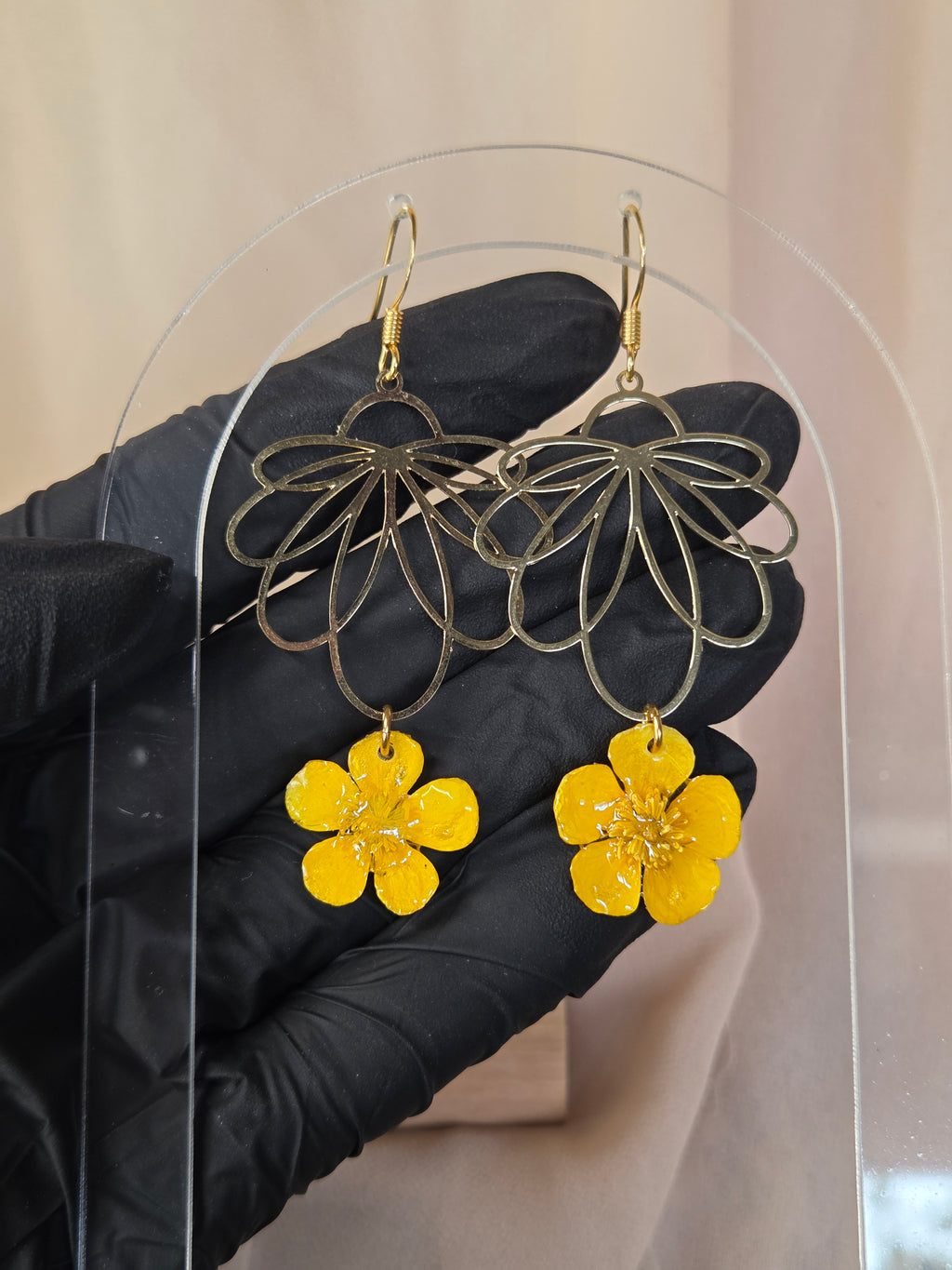 Boucles d'oreilles astre